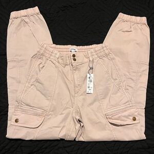 Cream Cargo Pants - Garage